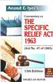 Commentary on The Specific Relief Act - Mahavir Law House(MLH)